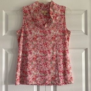 Sport Haley V Neck Sleeveless Golf/Tennis Top - Size Medium